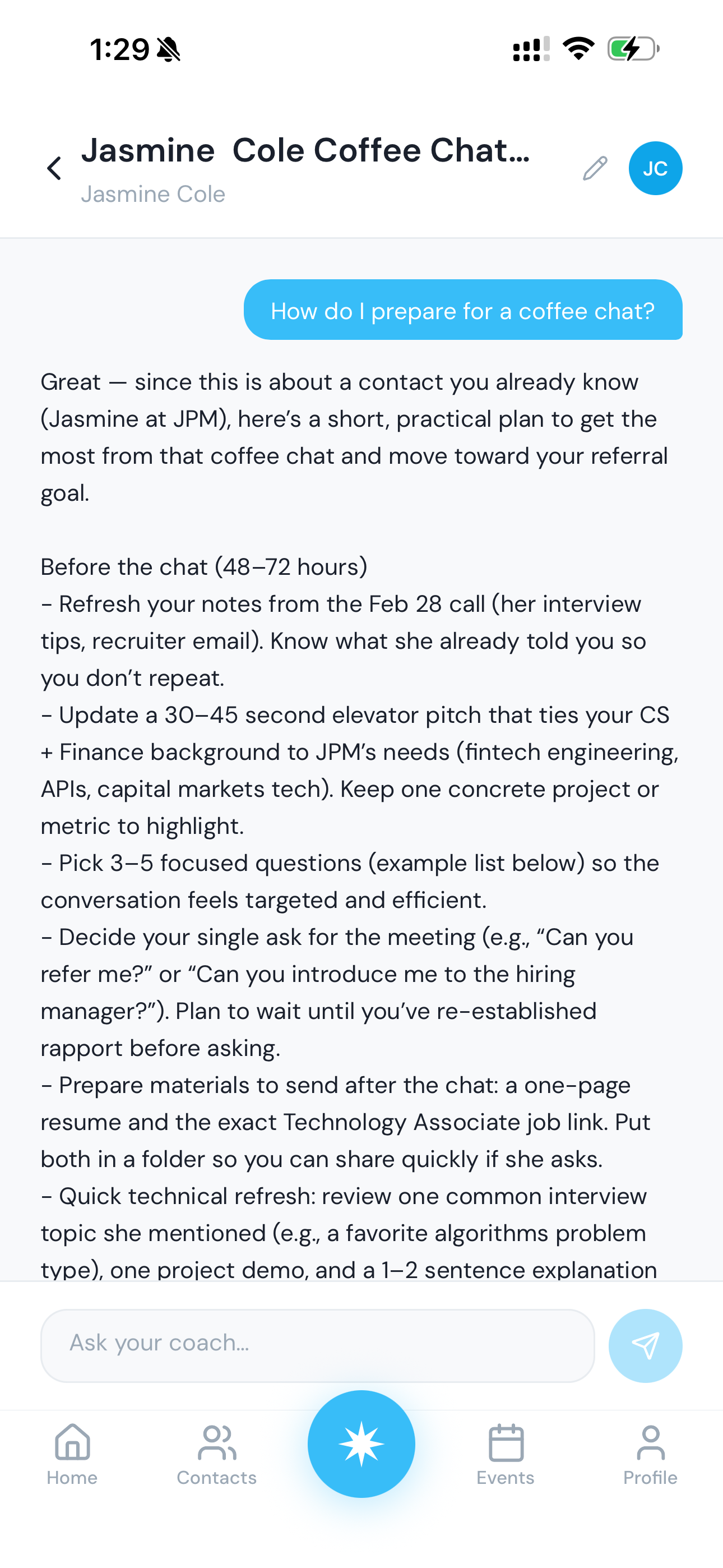 AI Coaching